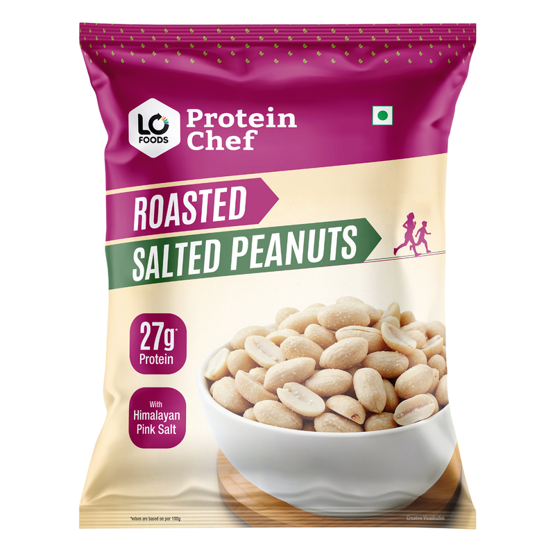Protein Chef Himalayan Pink Salted Peanuts (Healthy & Roasted)