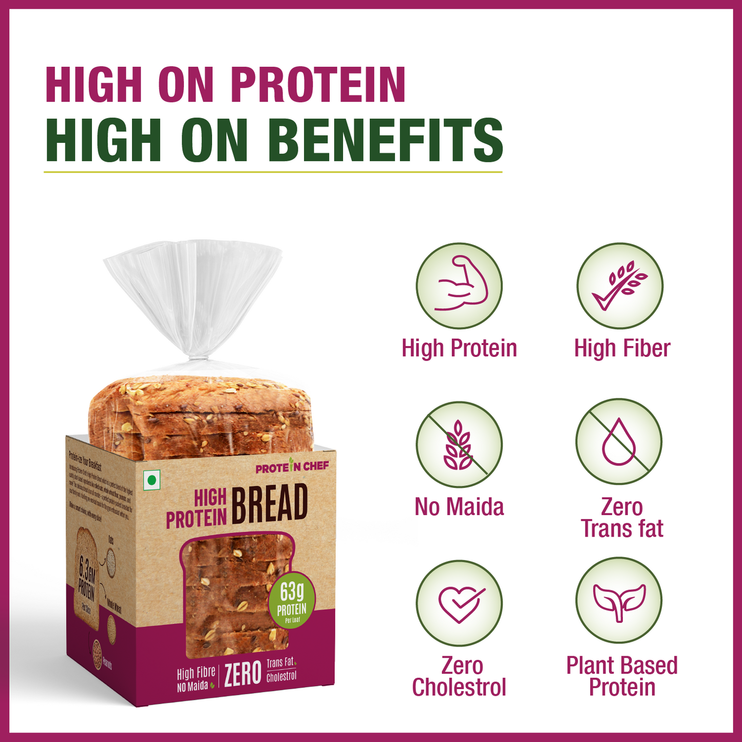 High Protein Bread