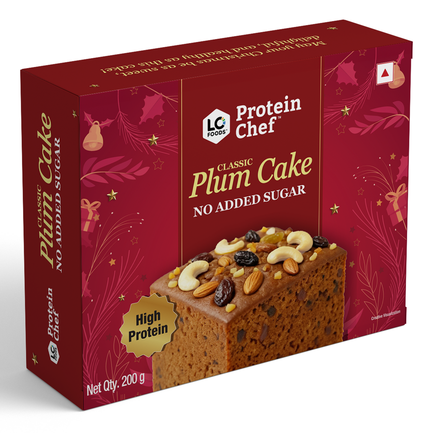 High Protein Plum Cake