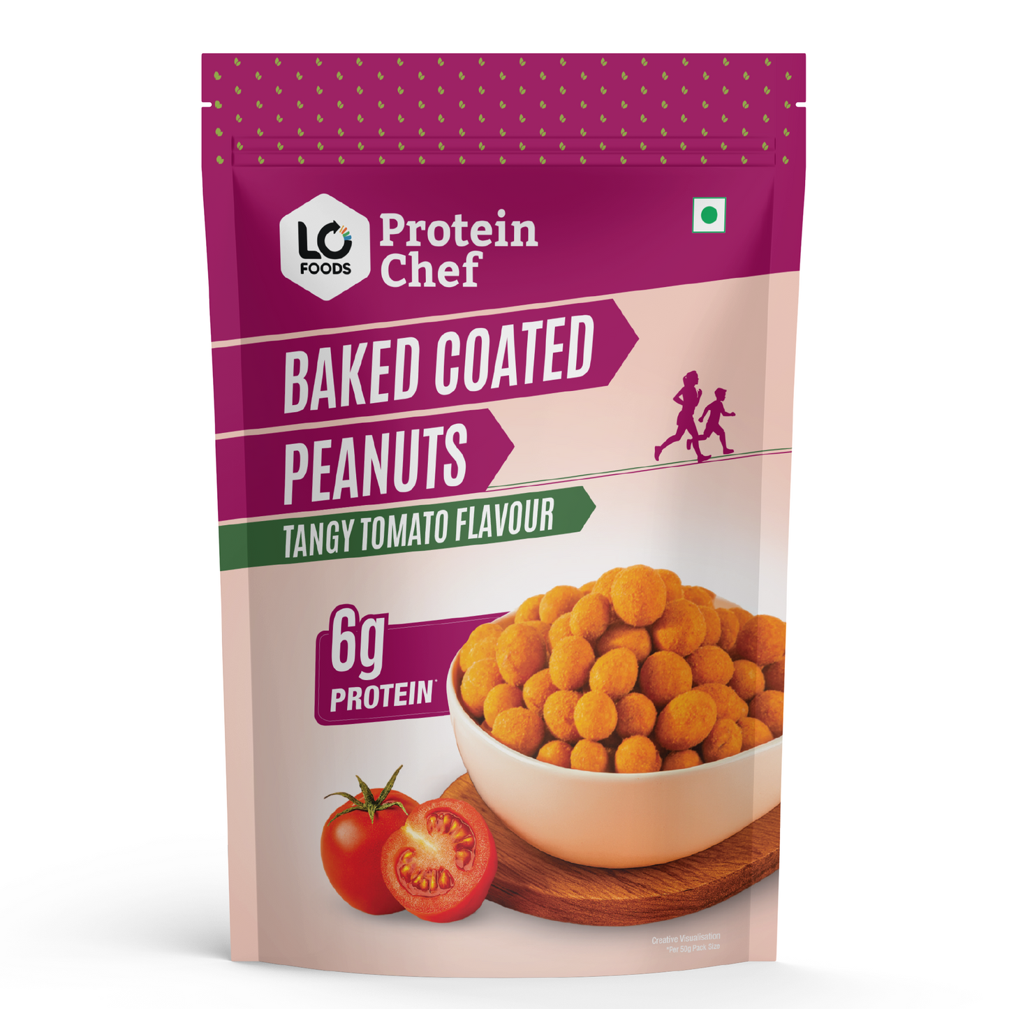 Tangy Tomato Flavour Baked Coated Peanuts