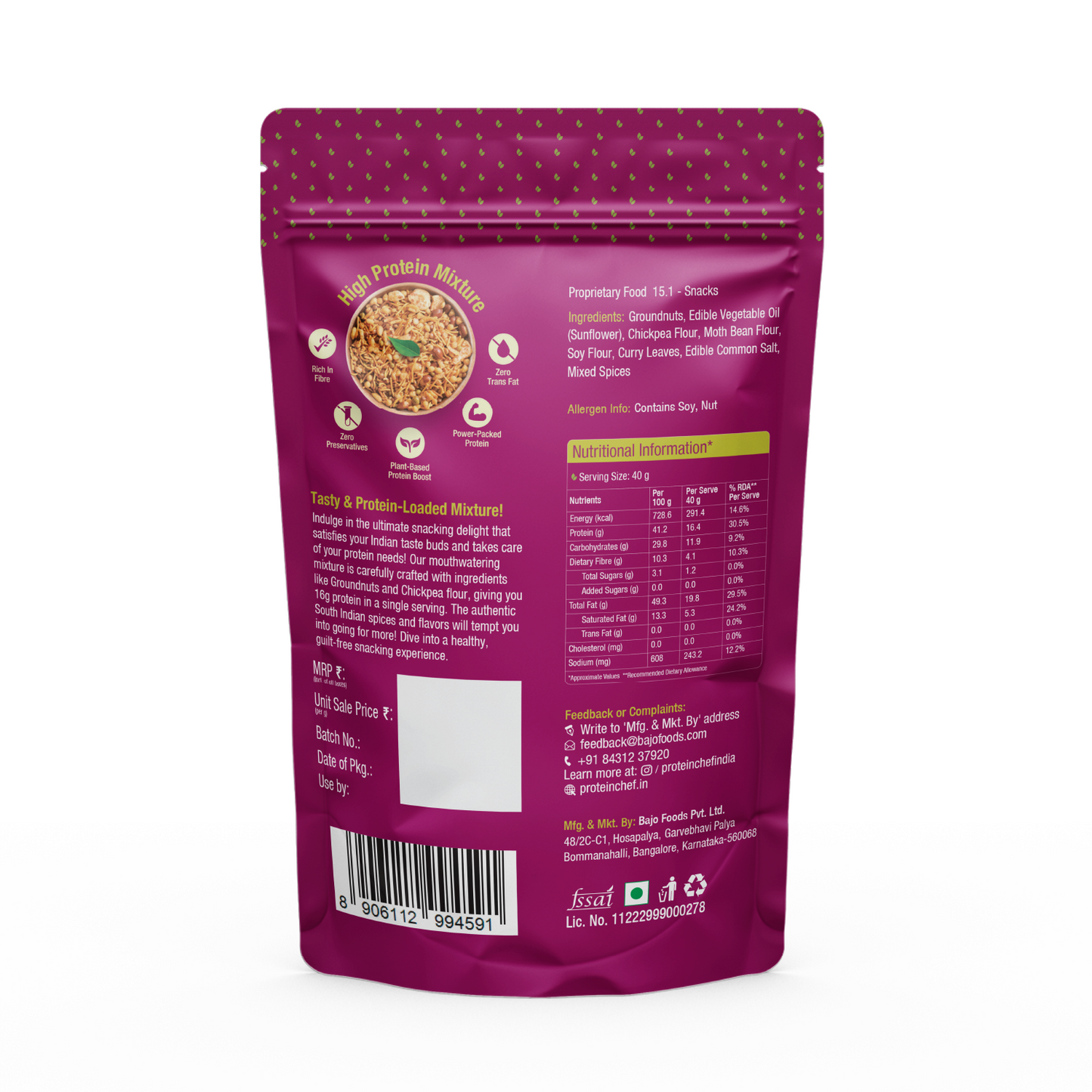 High Protein South Mixture