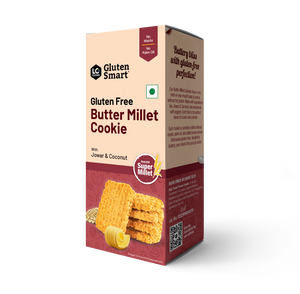 Lo! Foods Gluten Free Butter Millet Cookies Biscuit