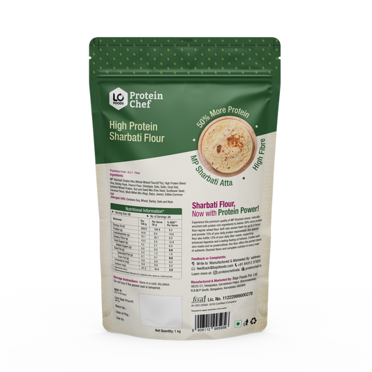 Protein Chef High Protein Sharbati flour