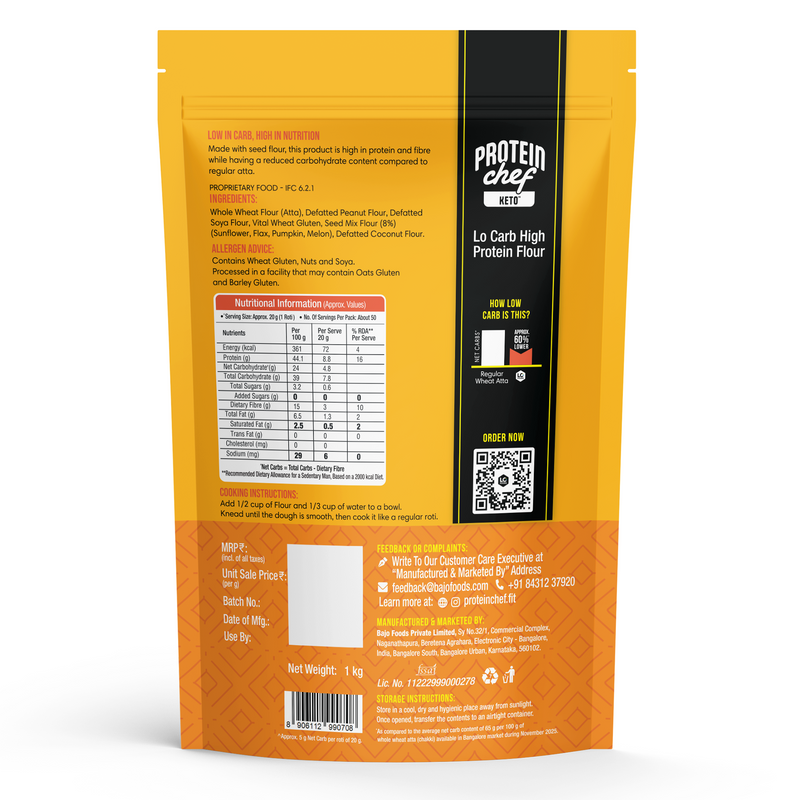 Lo Carb High Protein Flour