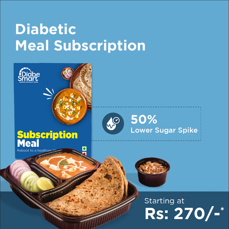 Diabetic Meal Subscription - 50% Lower Sugar Spike