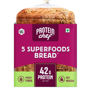 Protein Chef 42g Protein Multigrain Bread (Wheat Bread, No Maida)