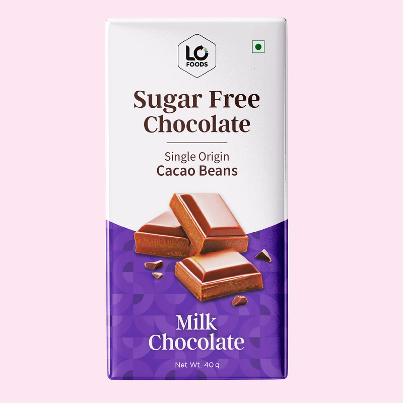 Sugar Free Milk Chocolate Bar (Premium and Silky)