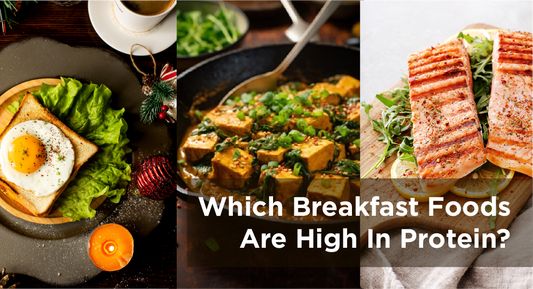 Which breakfast foods are high in protein?