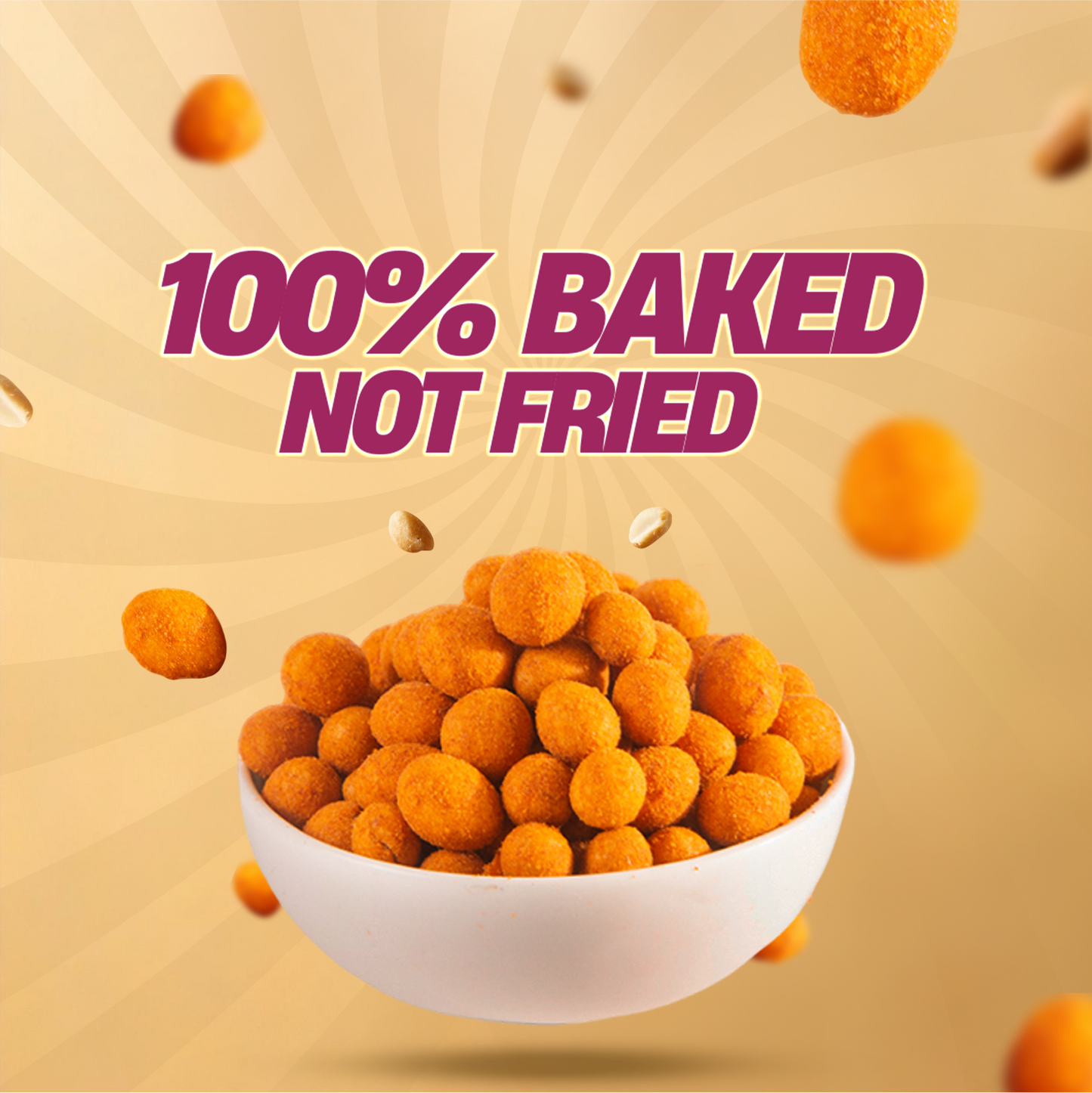 Baked Coated Peanuts