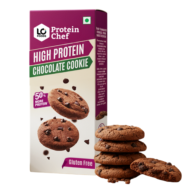 Protein Chef High Protein Oats Chocolate Chip Cookies (Gluten Free)