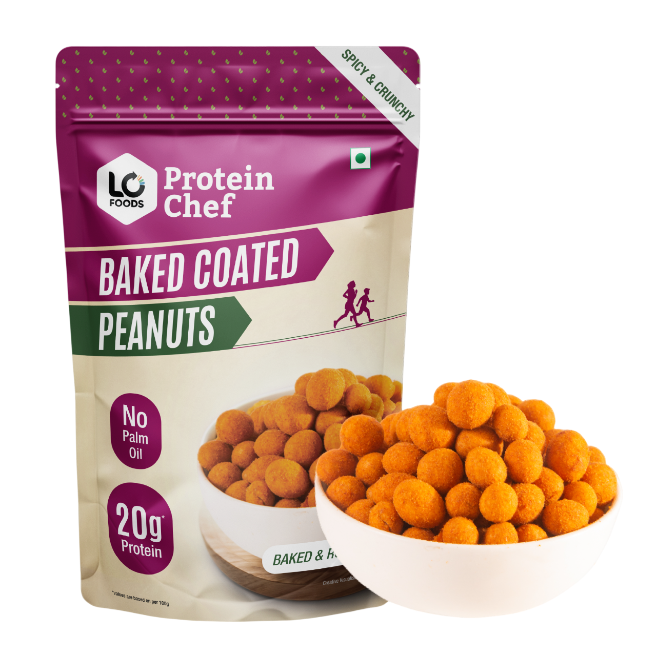 Protein Chef Baked Coated Peanuts