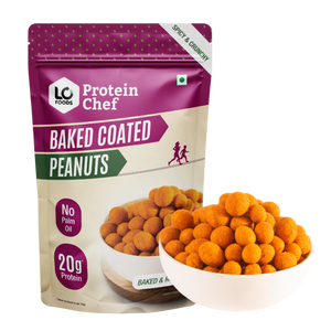 Protein Chef Baked Coated Peanuts (Masala Roasted Healthy Snacks)