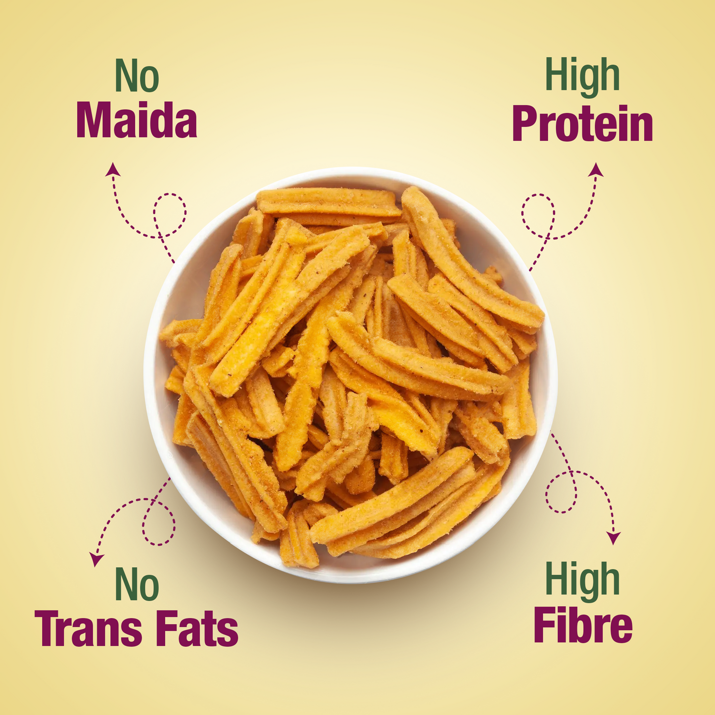 Double Protein Crunchy Soya sticks