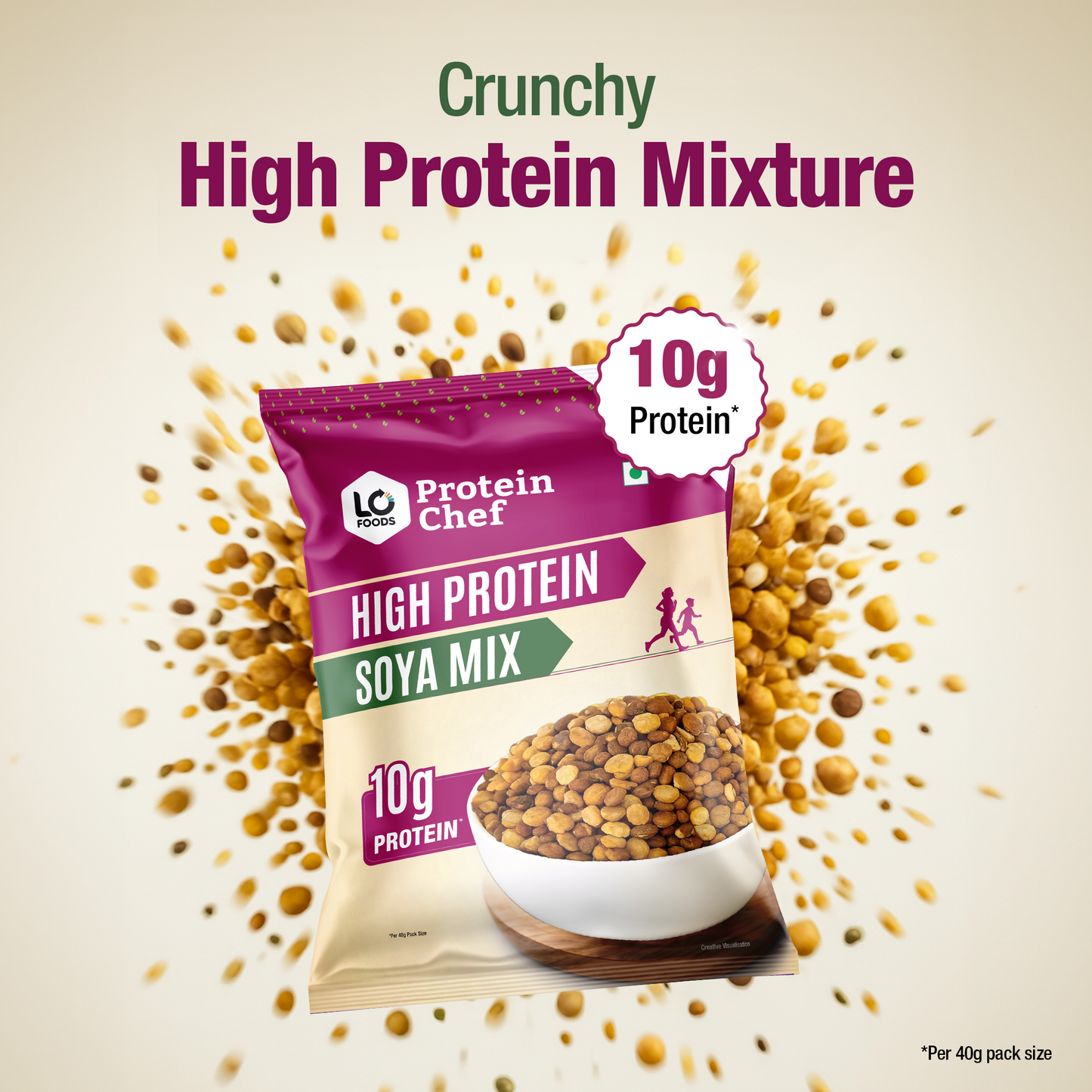 10g Protein Soya Mixture ( Roasted)