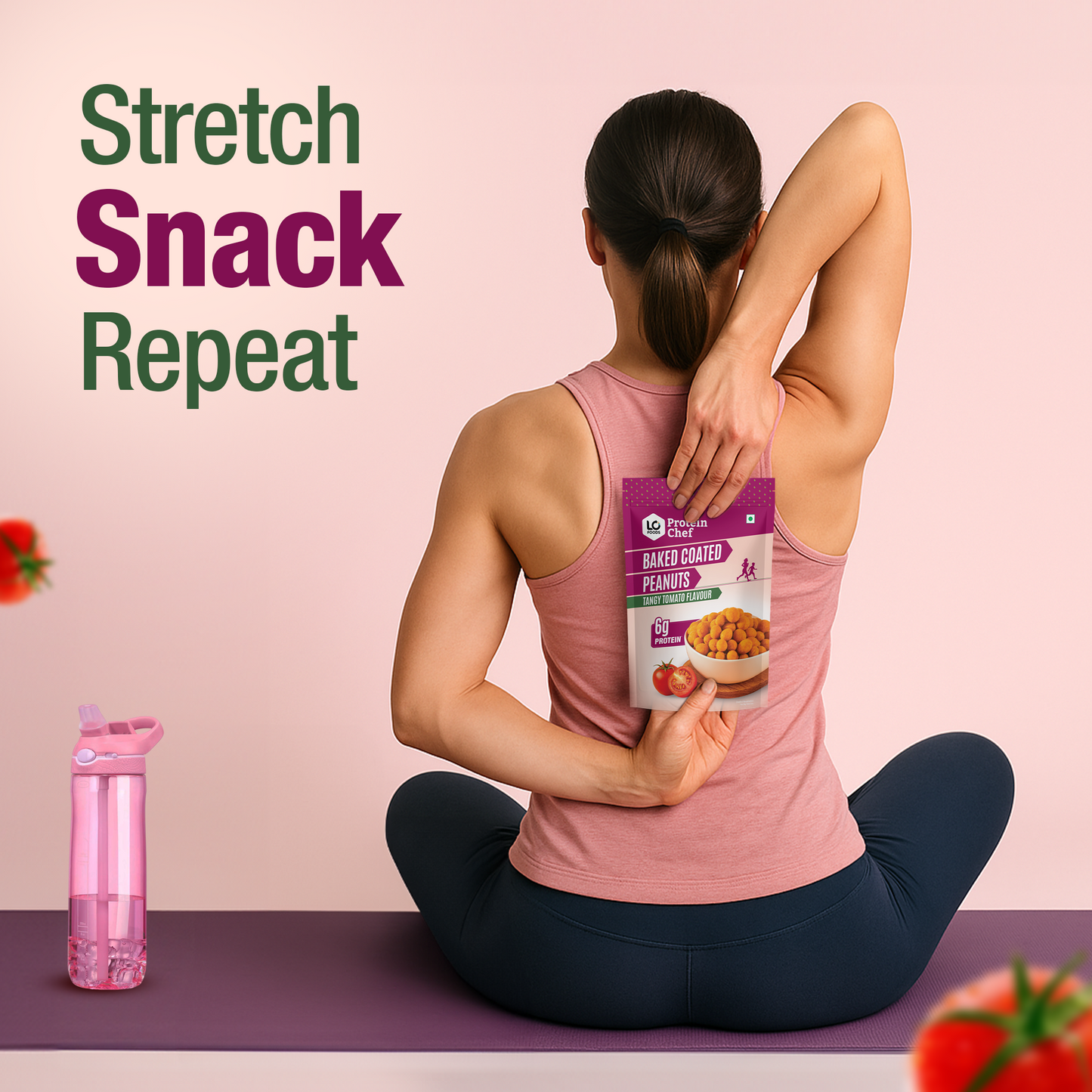 Tangy Tomato Flavour Baked Coated Peanuts