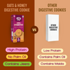 Protein Chef High Protein Oats & Honey Digestive Cookies, No Maida No Palm Oil 100g