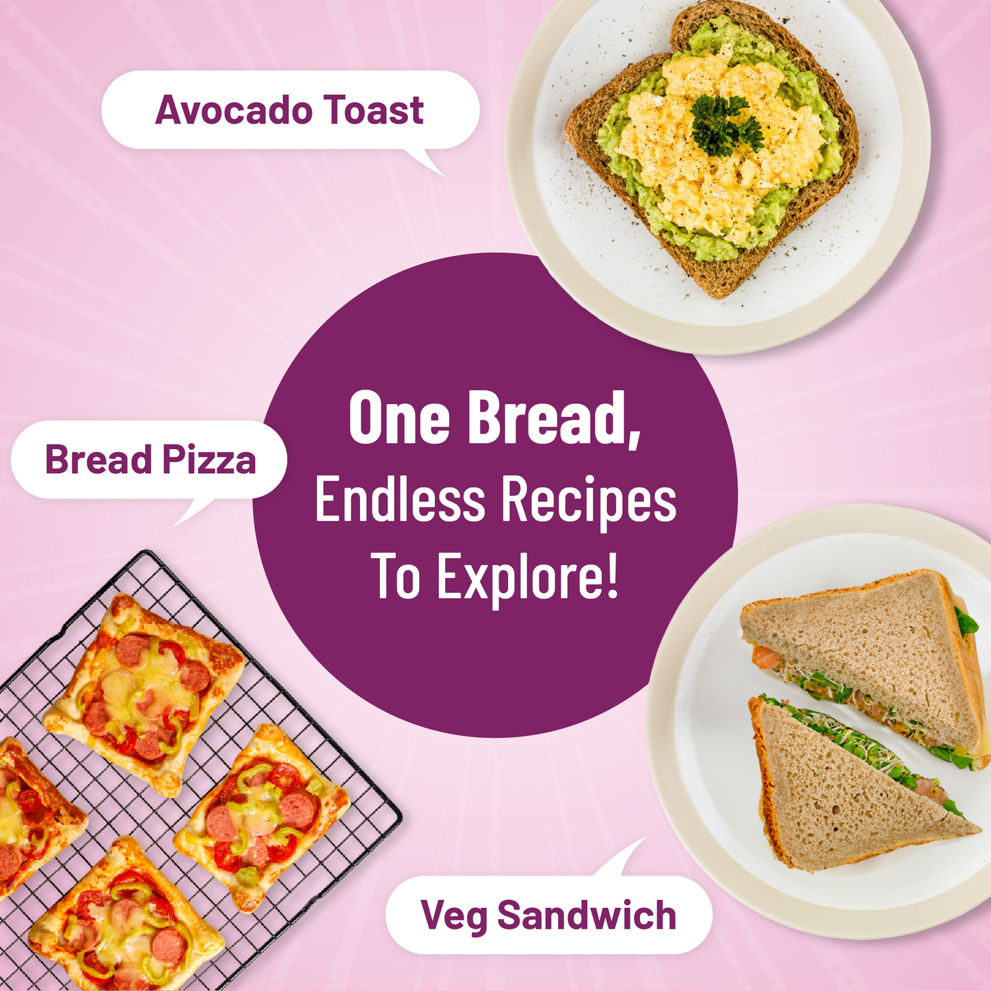 Protein Chef High Fibre Whole Wheat Bread