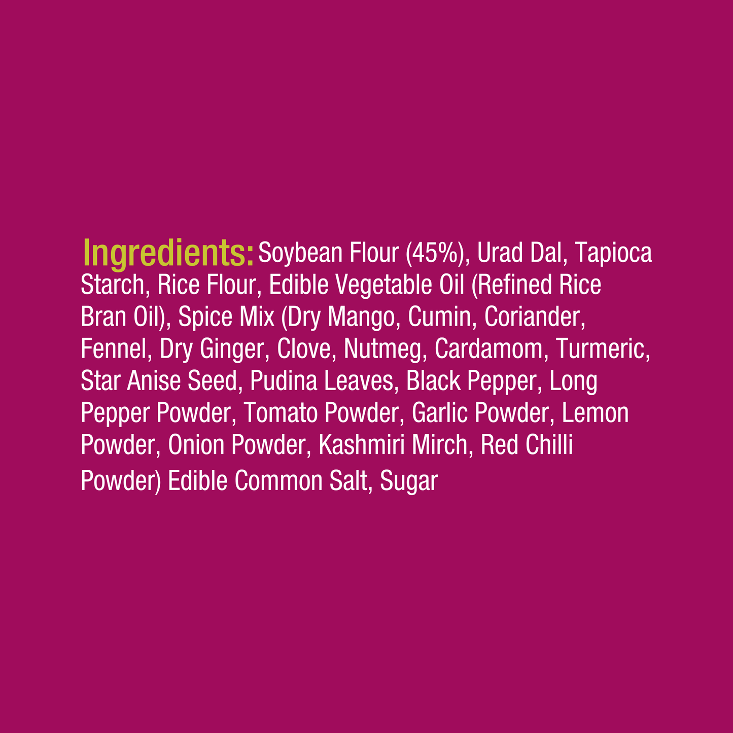 Double Protein Crunchy Soya sticks