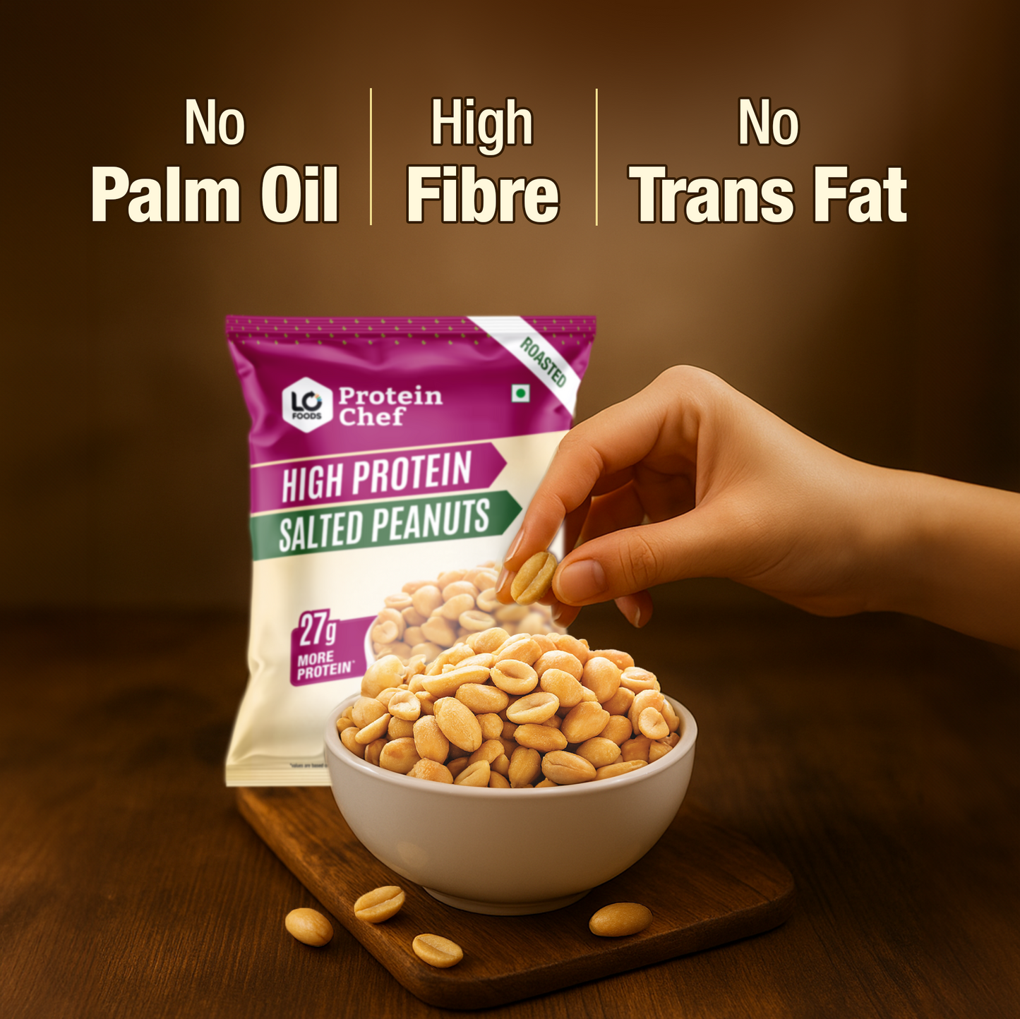 High Protein Salted Peanuts