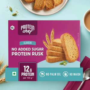 Protein Chef No Added Sugar Rusk, No Maida, No Palm Oil