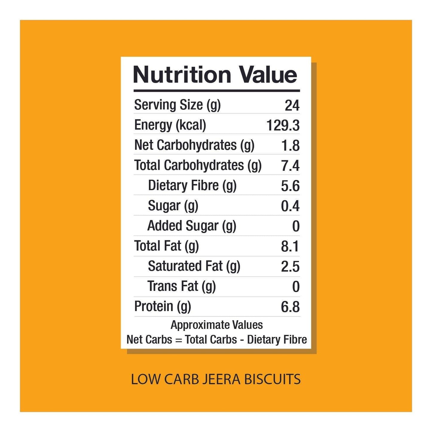 Keto Jeera Biscuits - Lo! Foods