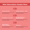 Weight Loss-Low Calorie Meal Subscription