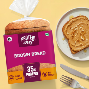Protein Chef 35g Protein Brown Bread, No Maida