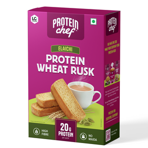 Protein Chef High Protein No Maida Premium Rusk (Elaichi Toast)