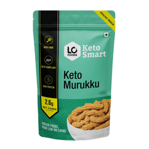 Lo! Foods Keto Murukku Diet Chakli Healthy Snack (No Palm Oil)