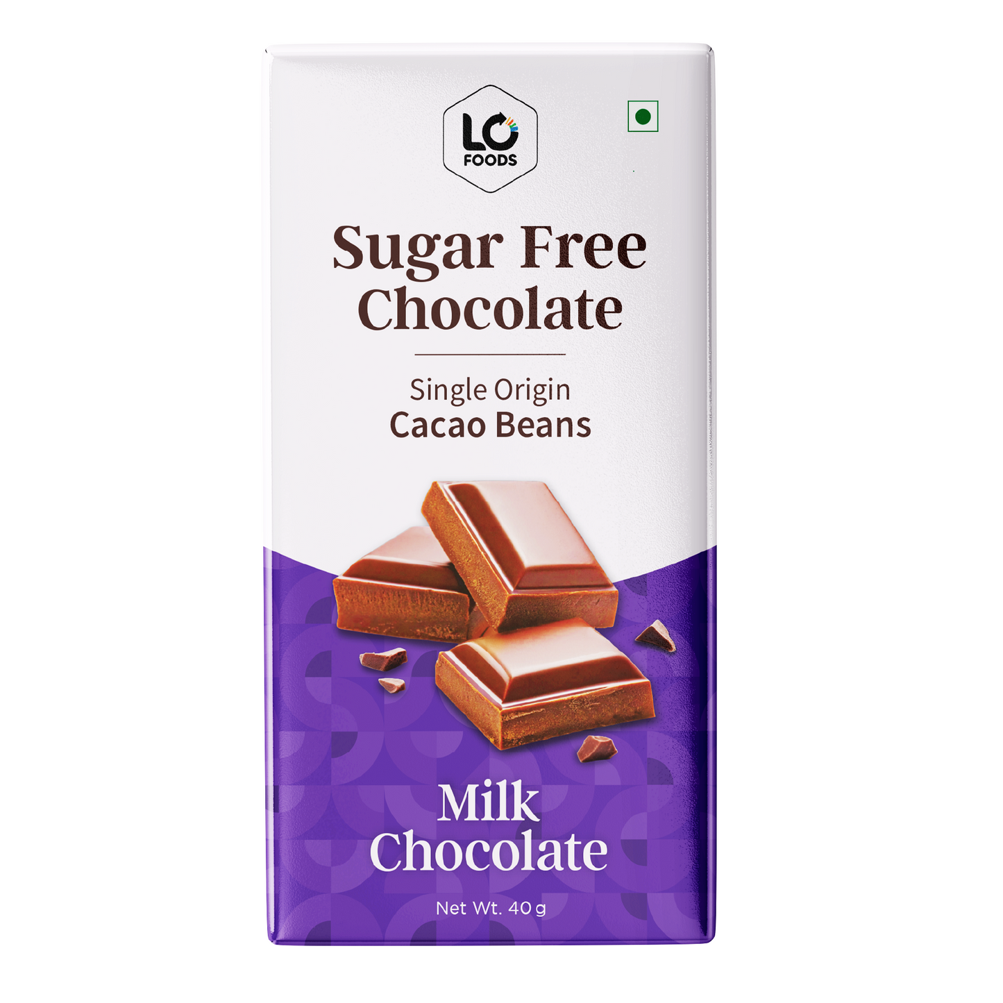 Sugar Free Milk Chocolate Bar (Premium and Silky)