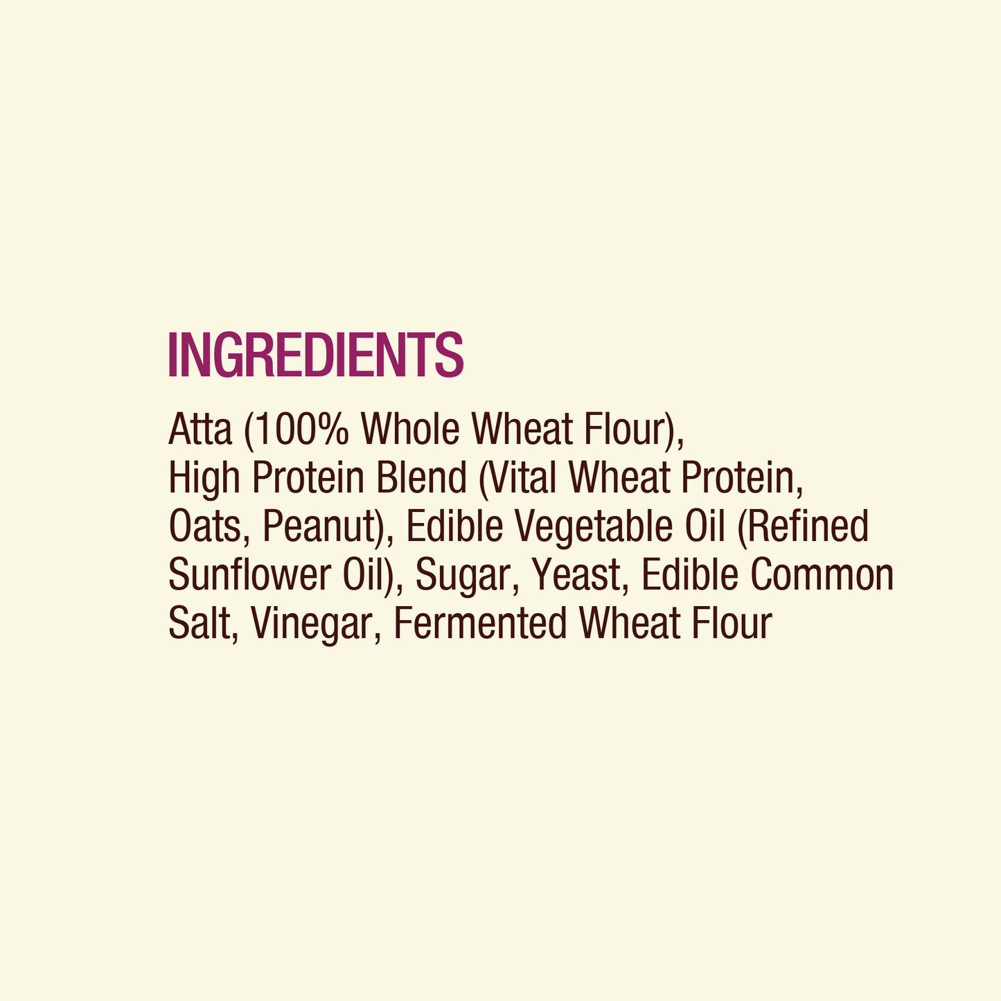 Protein Chef High Protein Pav Bun (Zero Maida, Multigrain)