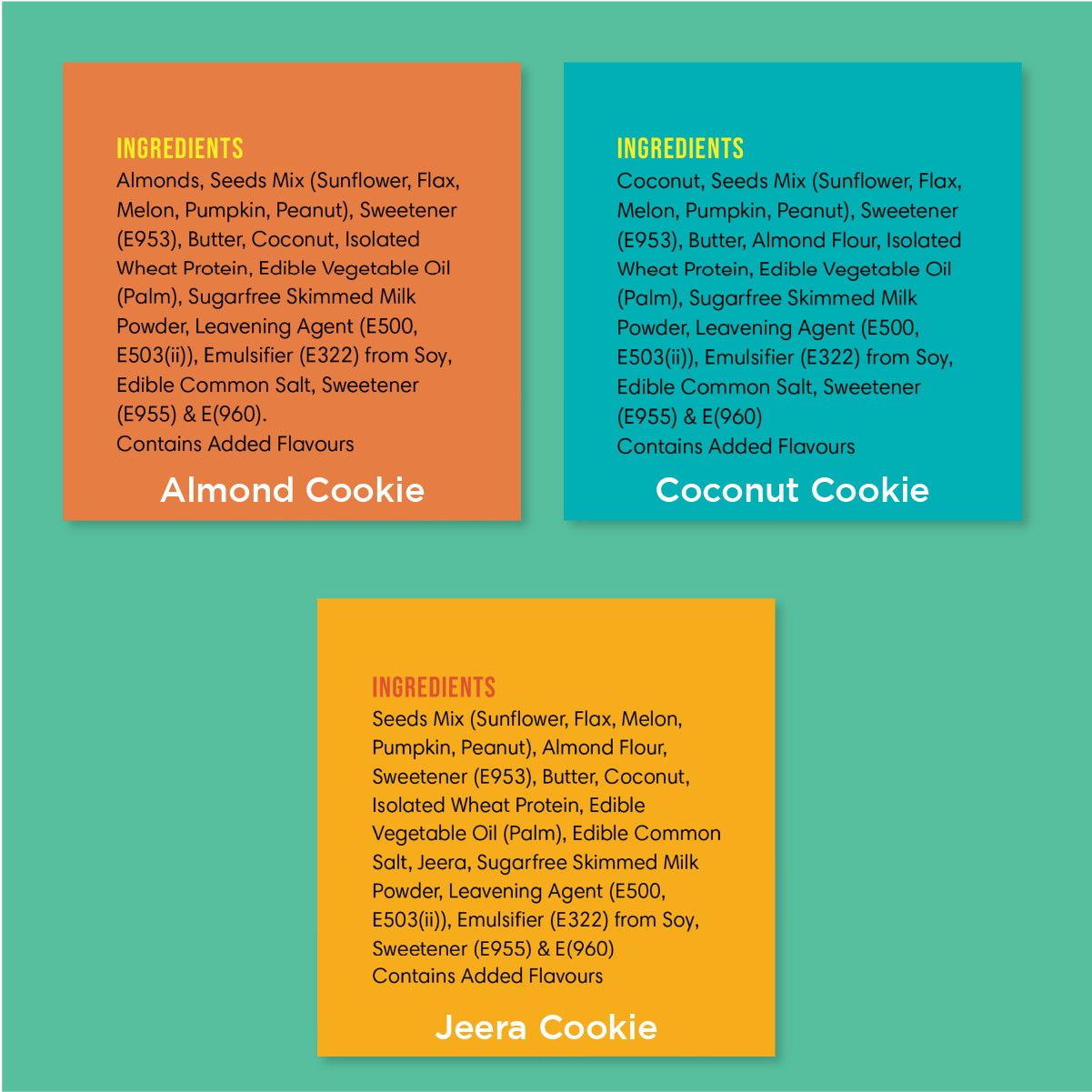 Keto Sugar Free Cookies Combo