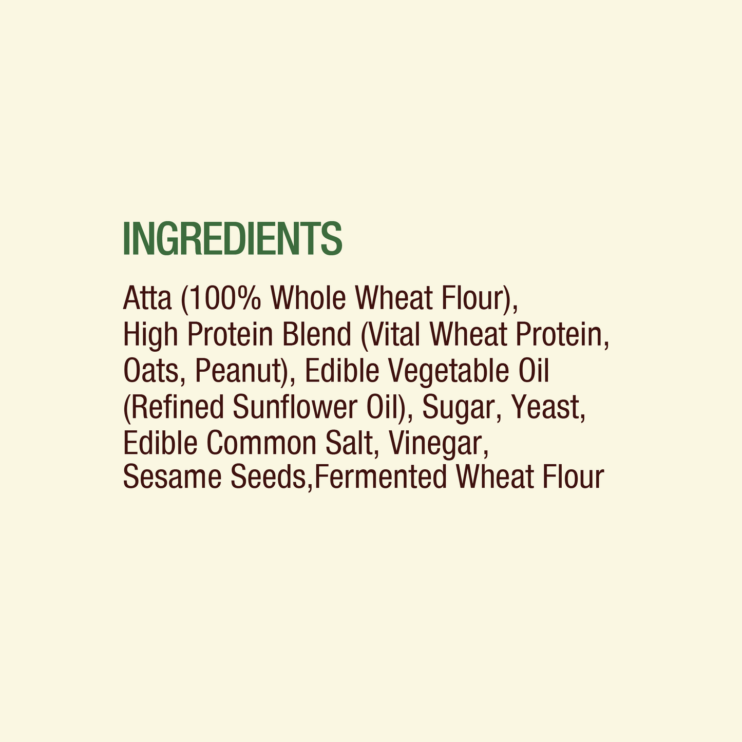 Protein Chef High Protein Burger Bun (No Maida, Multigrain)