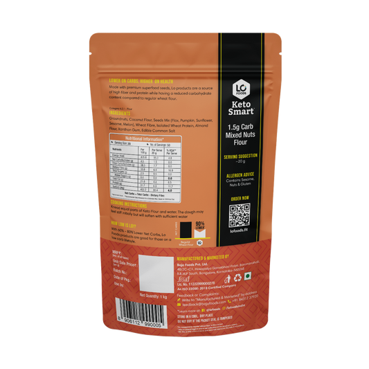Keto Smart 1.5g Carb Mixed Nut Flour