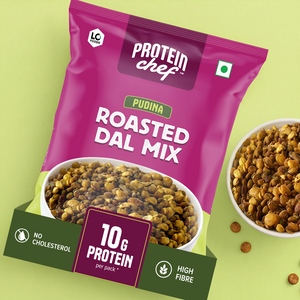 Protein Chef 10g Protein Roasted Soya Mixture Namkeen Healthy Snack