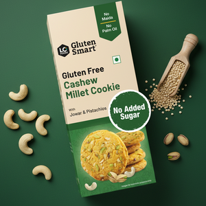 Lo Foods Gluten Free Cashew Millet Cookies With Jowar & Pistachio