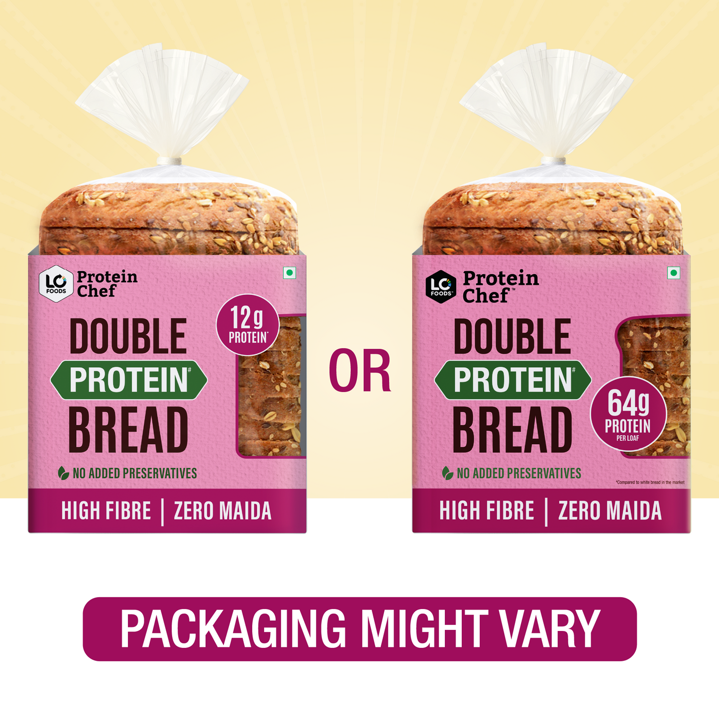 Protein Chef Double Protein Brown Bread Zero Maida