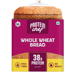 Protein Chef 38g Protein Whole Wheat Bread (No Maida)