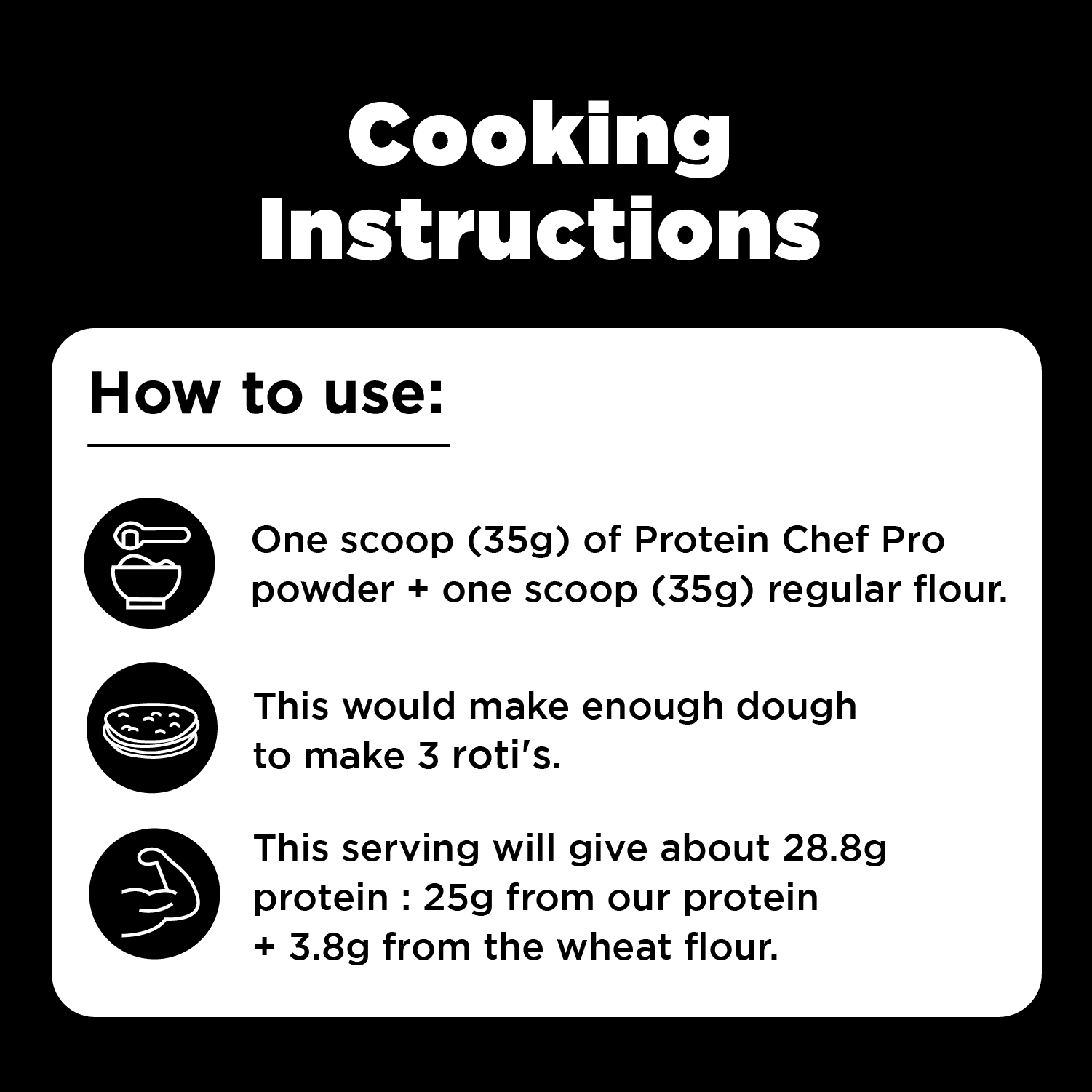 Protein Chef Pro - Protein Powder For Cooking Cookable Protein | 25g ...